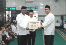 Bupati Sukabumi Hadiri Muhibah Ramadhan di Masjid Assalam Cibadak