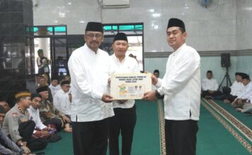 Bupati Sukabumi Hadiri Muhibah Ramadhan di Masjid Assalam Cibadak