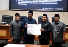 Bupati Sukabumi Sampaikan Apresiasi kepada DPRD dalam Rapat Paripurna