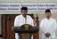 Bupati Sukabumi Akhiri Rangkaian Muhibbah Ramadhan di Masjid Jamie As-Salifiyah