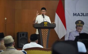 Pemerintah Kabupaten Sukabumi Selenggarakan Acara Pembekalan Pemateri Majelis Ta’lim Periode 2025-2030