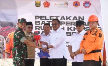 Bupati Sukabumi Secara Resmi Letakkan Batu Pertama di Kawasan Kampung Mubarakah