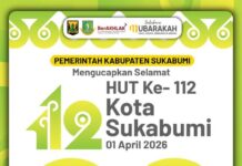 Pemerintah Kabupaten Sukabumi Mengucapkan Selamat Hari Ulang Tahun Ke 112 Kota Sukabumi