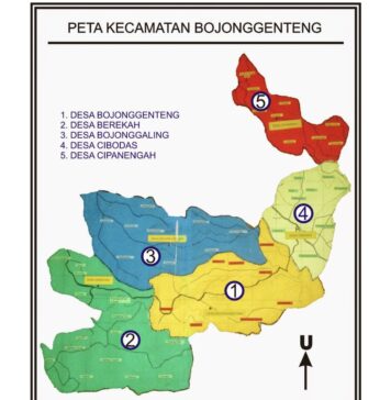 Letak Geografis dan Potensi desa Bojonggenteng Kec Bojonggenteng
